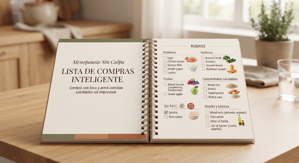 Vista de la Lista de compras inteligente